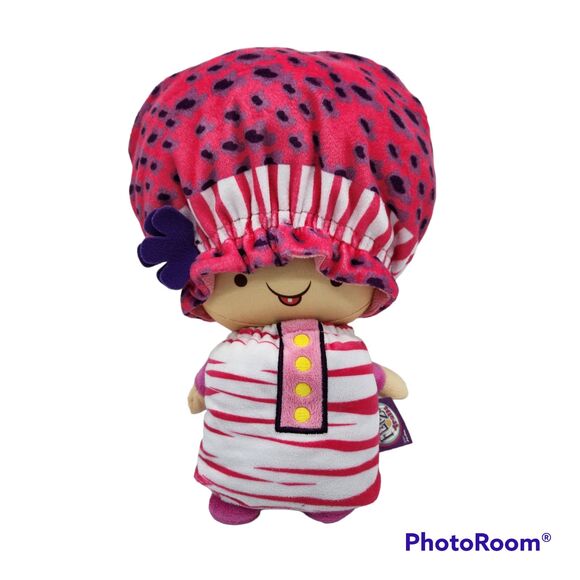 Flip Zee Trolls Pretty in Pink 2-in-1 Reversible Plush Doll Soft Cuddly Fleece - Picture 2 of 11